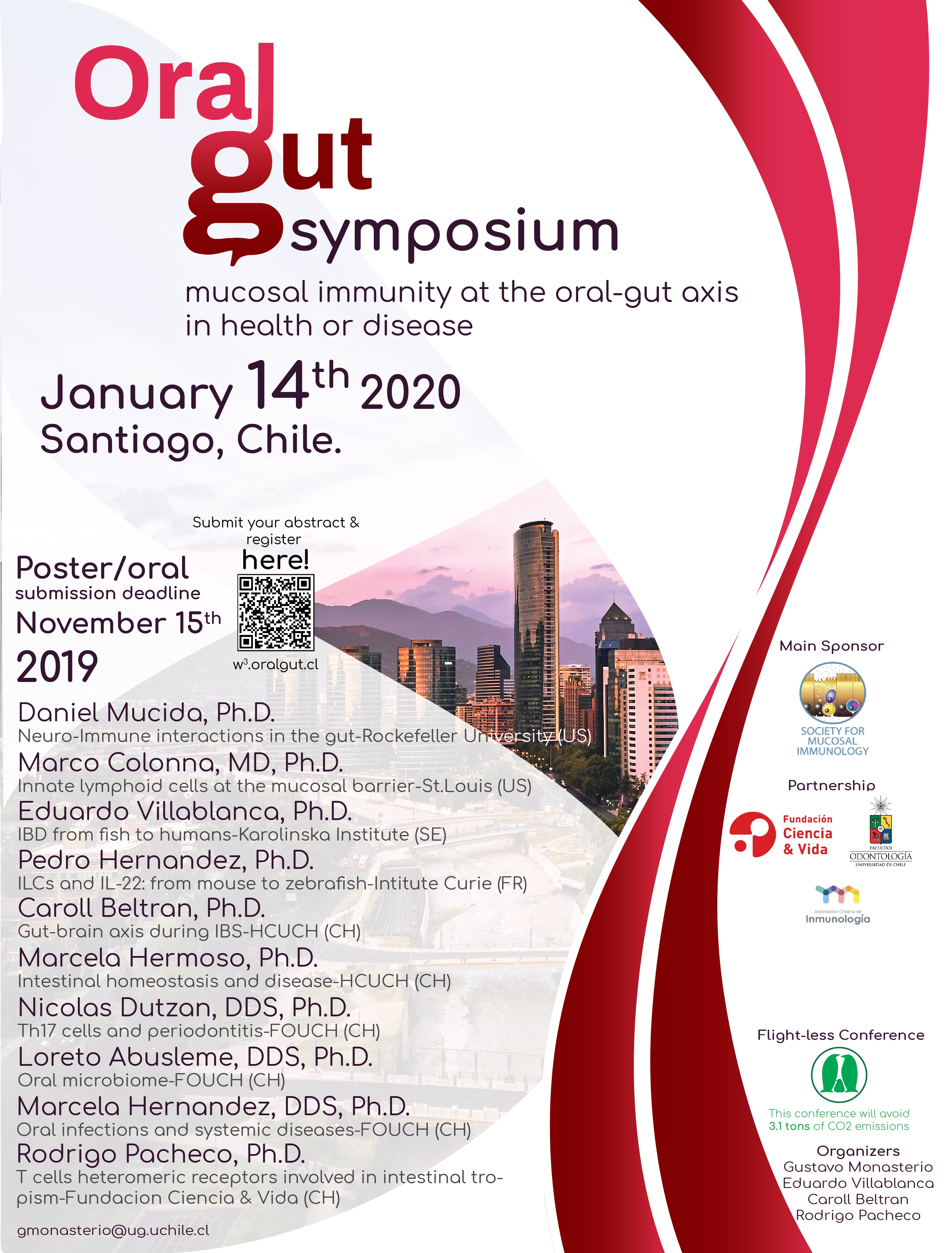 First International Symposium «Mucosal immunity at the oral-gut axis in health or disease» graphic